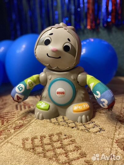Музыкальная игрушка Fisher Price Линкималс Ленивец
