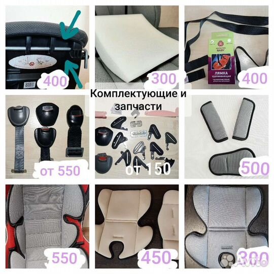 Детское автокресло (запчасти и комплектующие)