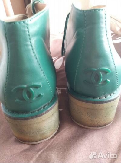 Ботинки Chanel оригинал 39-5 40