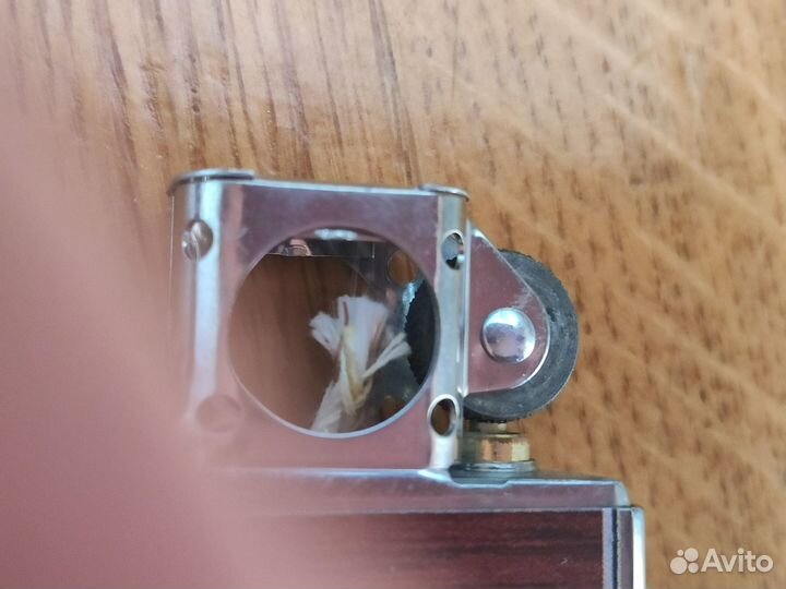 Зажигалка zippo steel and wood