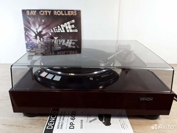 Проигрыватель винила Denon DP-60L. Made in Japan