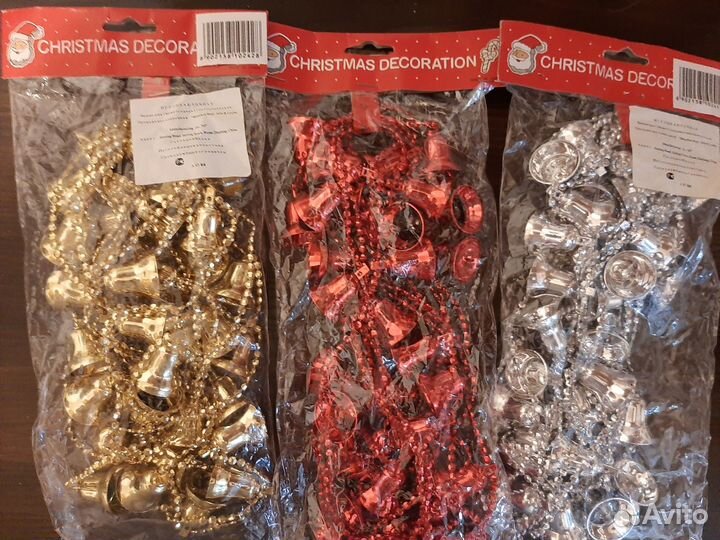 Колокольчики (игрушки новогодние)