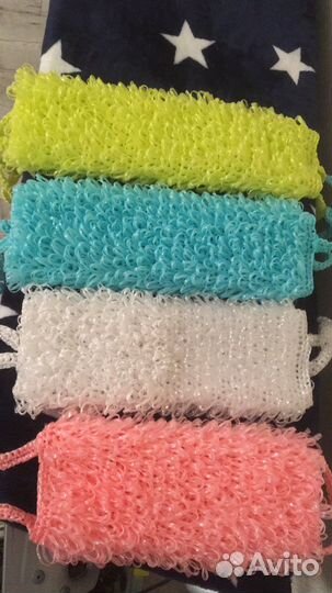 Мочалка ручной работы
