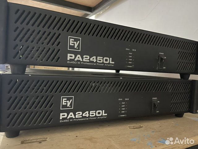Electrovoice pa 2450l уселитель мощности