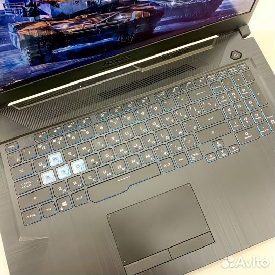 Игровой ноутбук Asus TUF 17,3/GTX1650/16RAM/144Hz