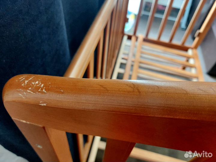 Детская кроватка качалка