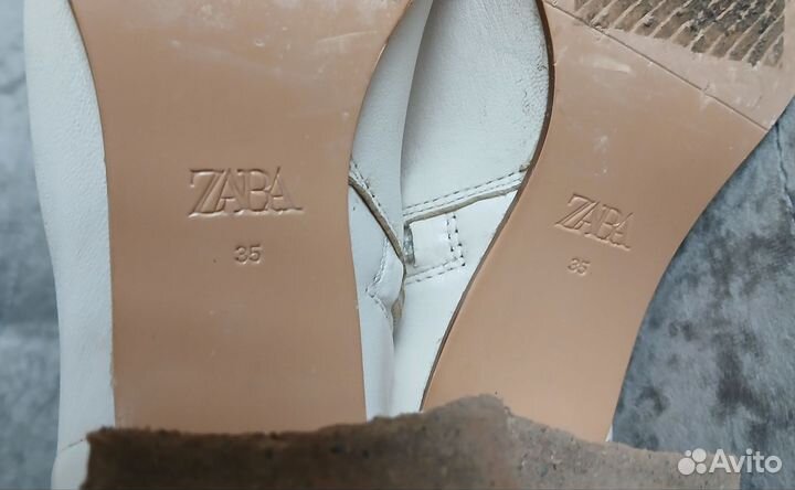 Полусапожки zara 35