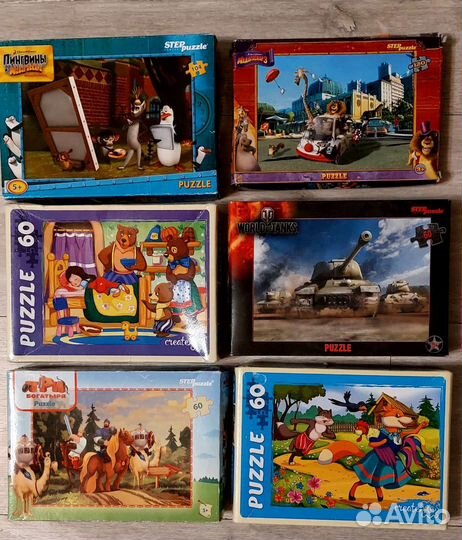 Разные пазлы