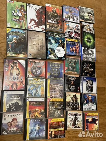 Набор игр для PC (CD-DVD)