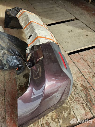 Задний бампер Toyota Ist 2007-2016г NCP115