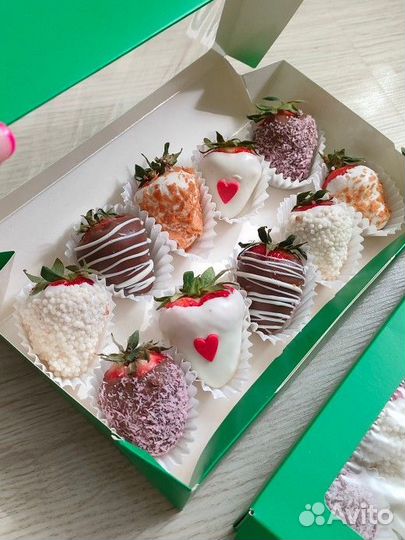 Клубника в бельгийском шоколаде