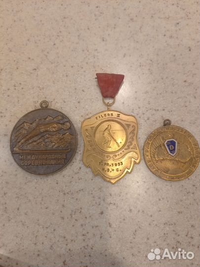 Медали спорт