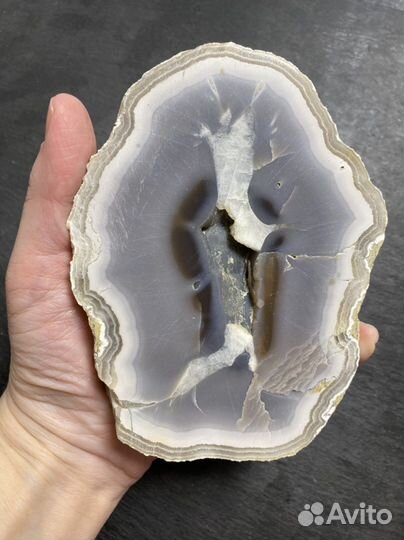 Септария агатовая 1,5 кг пара минерал природный