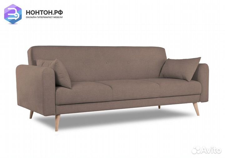 Диван книжка Паэн коричневый