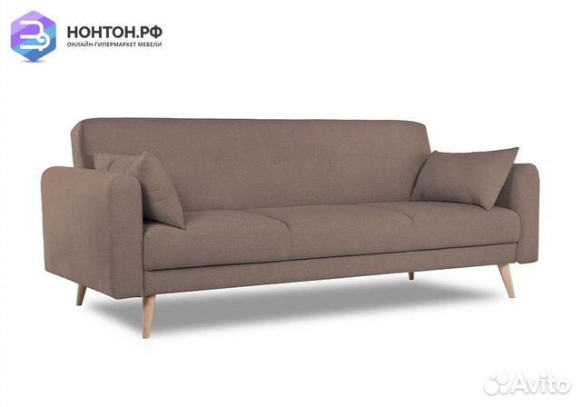 Диван книжка Паэн коричневый