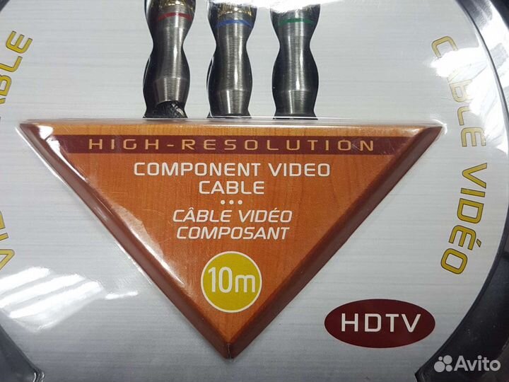 Компонентный кабель eccv от 1 метра