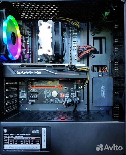 Новый,мощный пк.Intel 12ядер,DDR4 32Gb, RX470 8Gb