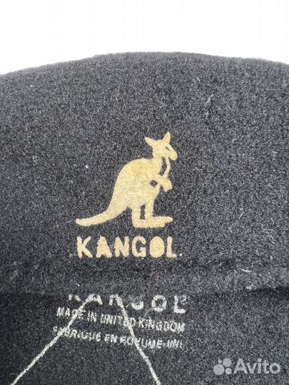 Kangol кепи шерстяное винтаж