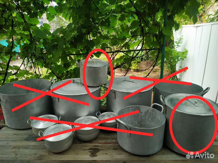 Кастрюля алюминиевая СССР