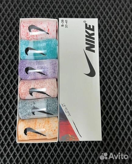 Носки Nike Tye-Dye в коробке