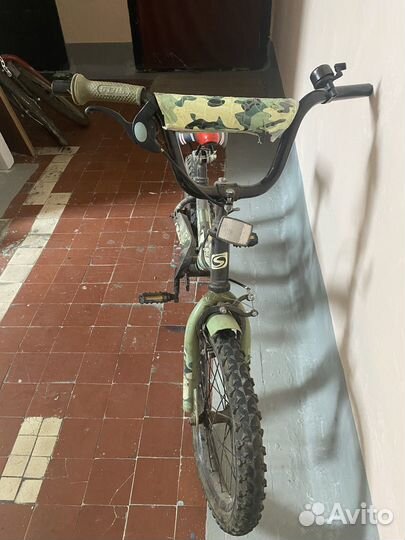 Велосипед на запчасти