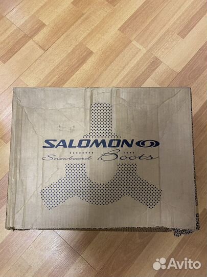 Сноубордические ботинки salomon, для сноуборда