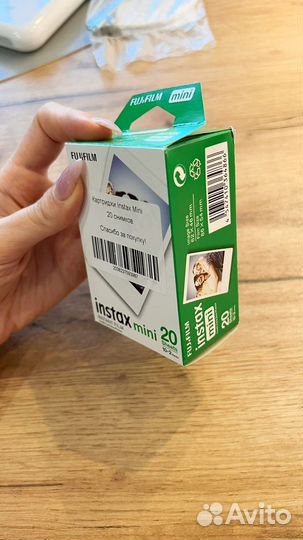 Картриджи для instax mini новые вскрытые 20 шт