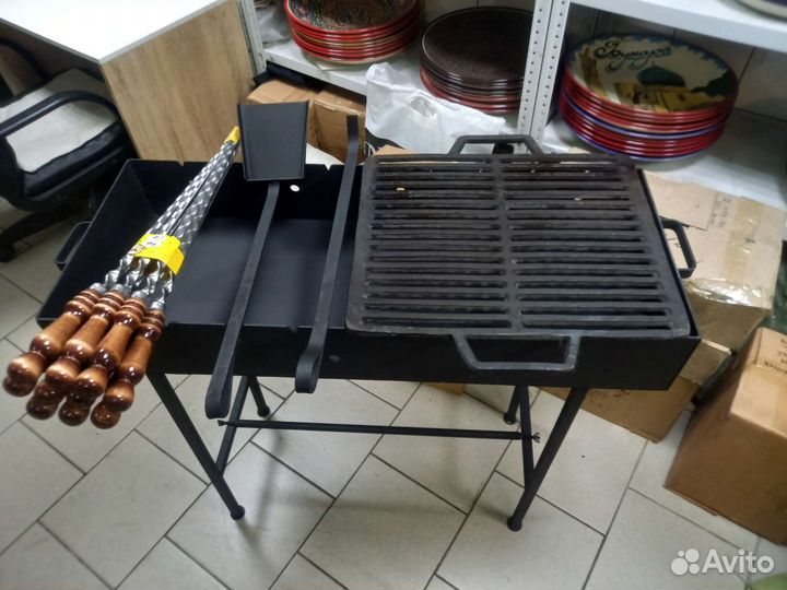 Чугунная решётка гриль