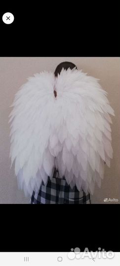 Крылья ангела белые