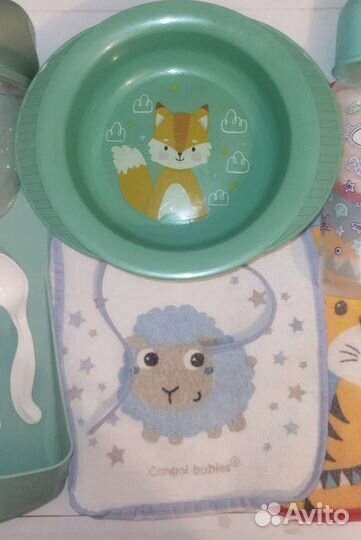 Детская посуда, бутылочки