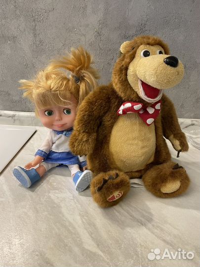 Игрушка Маша Медведь музыкальные