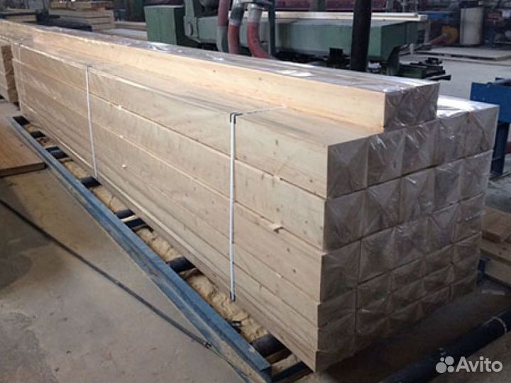 Брус клееный