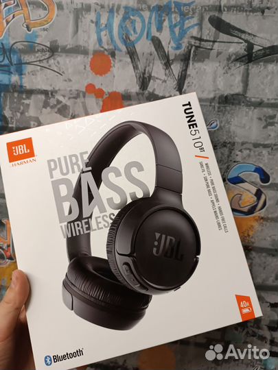 Беспроводные наушники jbl tune 510bt