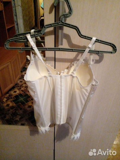 Топ корсет белый