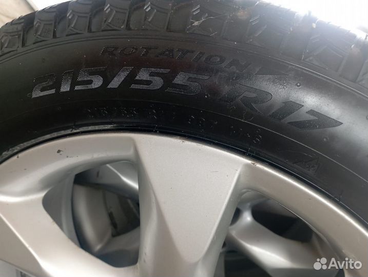 Зимние колёса 215/55 r17 Pirelli