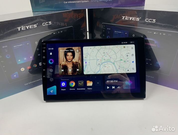 Магнитола Teyes 4/64 для Nissan Juke