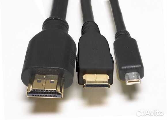Кабель hdmi, hdmi - mini, micro hdmi