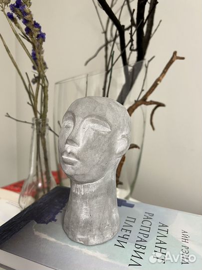 Арт-объект декор из бетона для интерьера