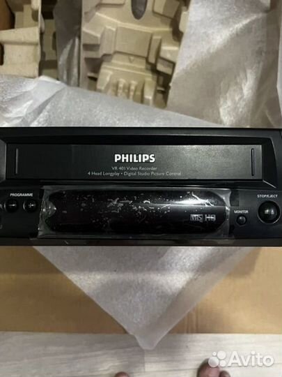 Видеомагнитофон philips vr 401