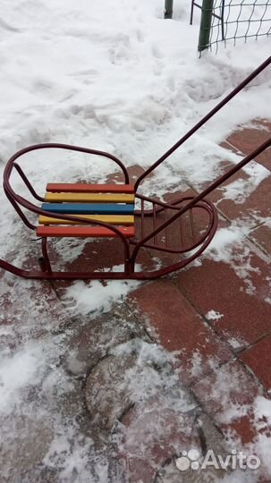 Детские зимние санки