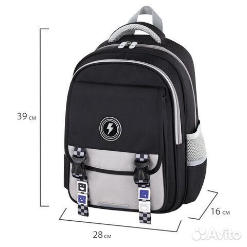 Рюкзак brauberg snap, 2 отделения, 3 кармана, 