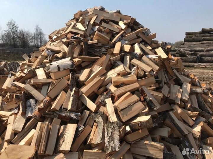 Дрова колотые березовые