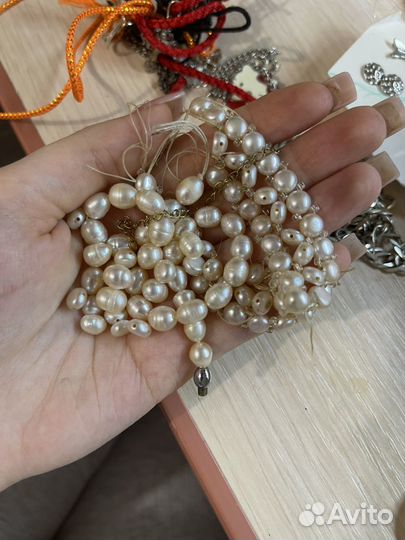 Жемчуг настоящий