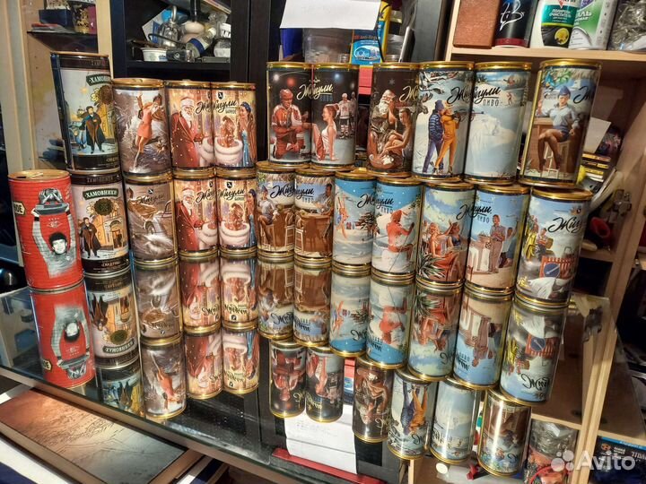 Юбилейные пивные банки жигули