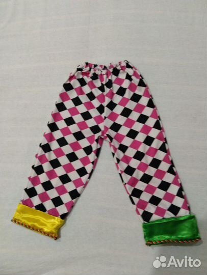 Новогодний костюм клоуна