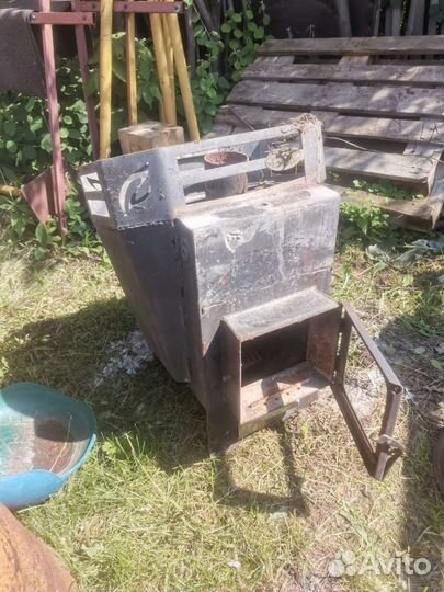 Печь буржуйка для бани