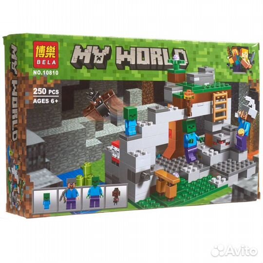 Конструктор 10810 Пещера Зомби аналог Lego