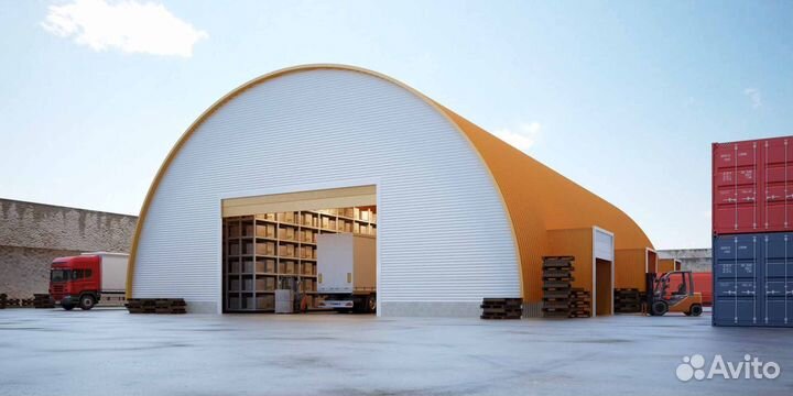 Промышленные навесы, цеха, склады