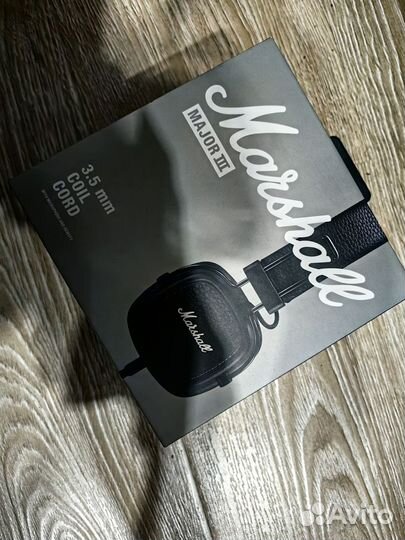 Marshall major 3 проводные