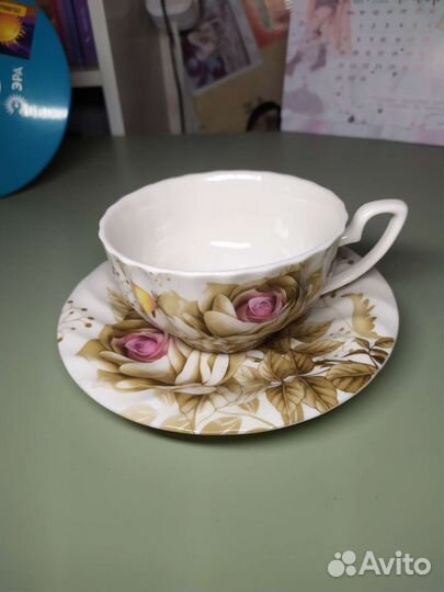 Чайная пара Фарфор в подарочной коробке